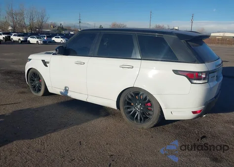 2016 Land Rover Range Rover Sport 3.0L V6 Supercharged Hse из США, поврежденный, VIN SALWS2VFXGA573109